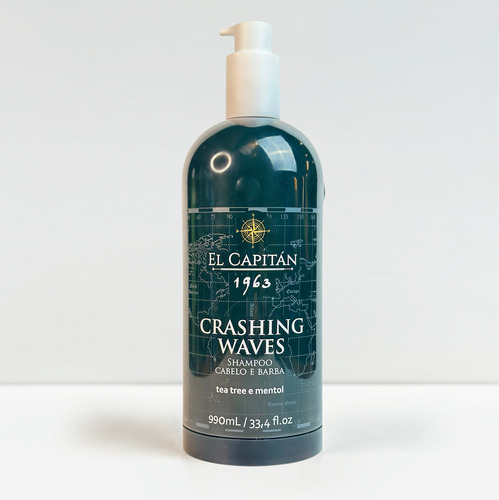 Kit Crashing Waves Shampoo Cond Pasta 990ml El Capitan