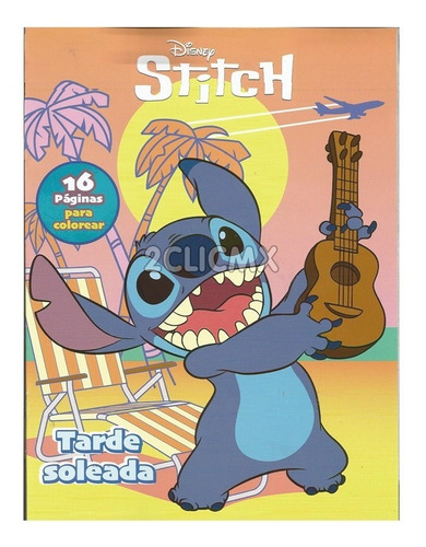 20 Libros Colorear Infantiles Disney Stich #1 16 Pags