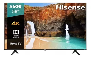 Smart Tv Hisense A6gr Series 58a6gr Led Roku Os 4k 58 120v