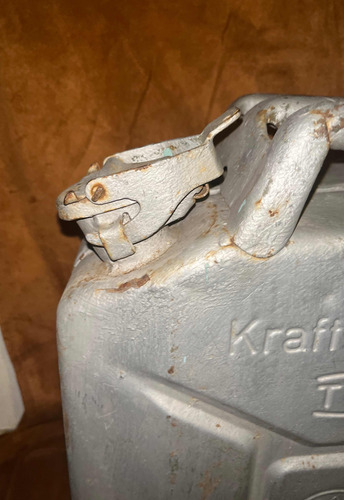Bidón 20 L Metal Combustible Jeep Alemán Murciélago Militar (Usado)