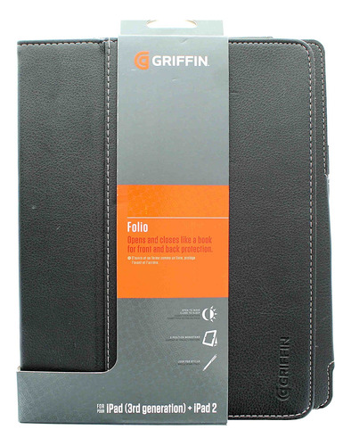 Griffin Technology Folio Para iPad Color Negro