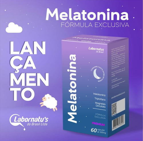 Melatonina + Triptofano Premium 60 Cápsulas