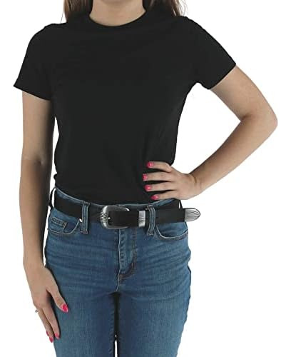 Wrangler Cinturón De 3 Piezas Para Mujer Con Cuero Curtido V
