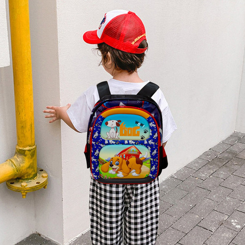Mochila Para Niño Niña Escolar Kinder Primaria Infantil 3d