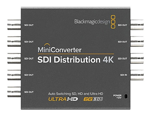 Blackmagic Distribuidor Sdi 1x8 - Splitter Sdi 4k