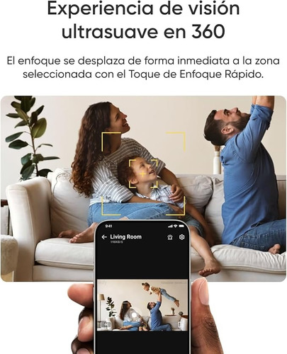 Cámara De Seguridad Eufy E30 Interior 8mp 360° Wifi Ai