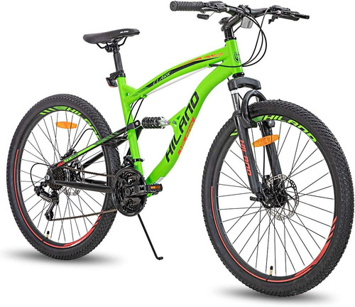 Hiland Full-suspension Mountain Bike, Shimano 21 Speed,