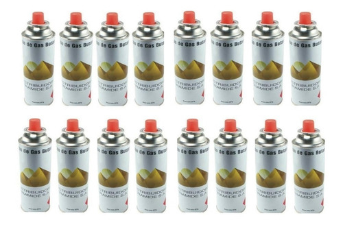 Cartuchos Gas Butano Pack Por 16 Garrafas De 227grs!