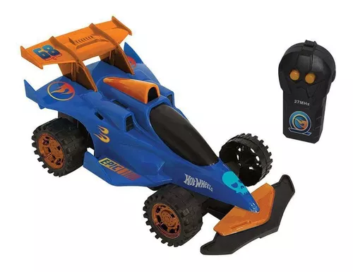 Carrinho Controle Remoto Hot Wheels - Veículo Shockwave - Azul 4563 - Real  Brinquedos