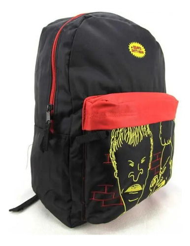 Mochila Beavis And Butt-head 48553 Dmw Cor Preto Escolar