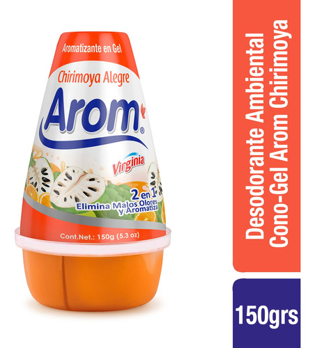 Imagen 1 de 1 de Cono Gel Chirimoya Alegre 150g