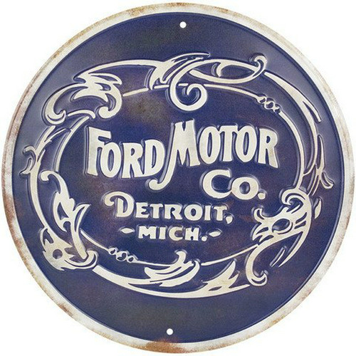 Señal Ford Motor Company Nostalgia.