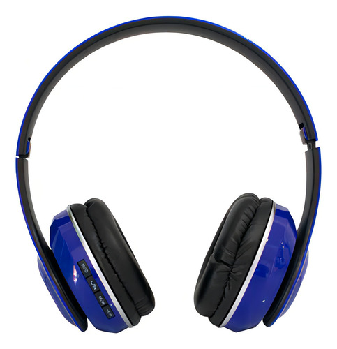 Audifonos Diadema Bluetooth Fm, Sd, Buytiti Audst66a Color Negro