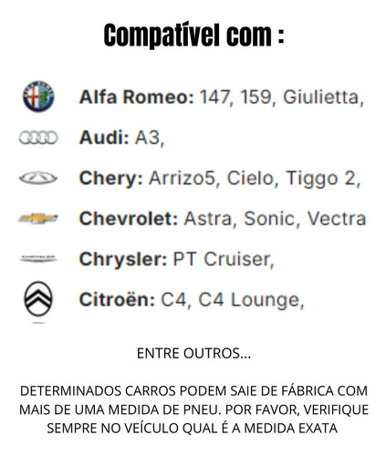 Kit 2 Pneu 205/55r16 94w Fastway E1 Xbri Aro 16 Índice De Velocidade W