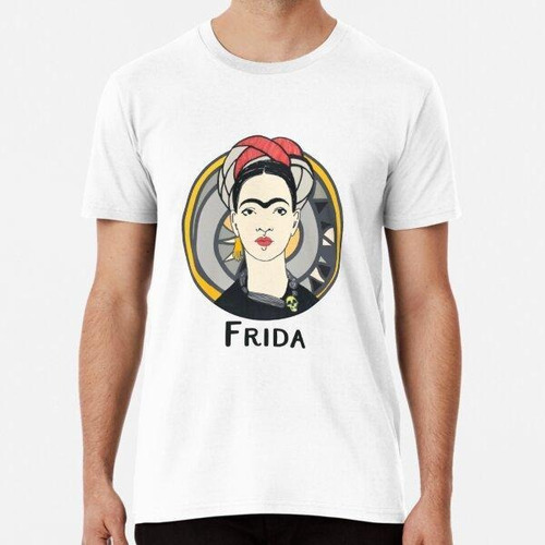 Remera Frida Kahlo Pintura De Retrato Feminista Mexicana Cop