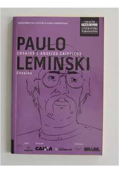 Livro Ensaios E Anseios Crípticos - Paulo Leminski