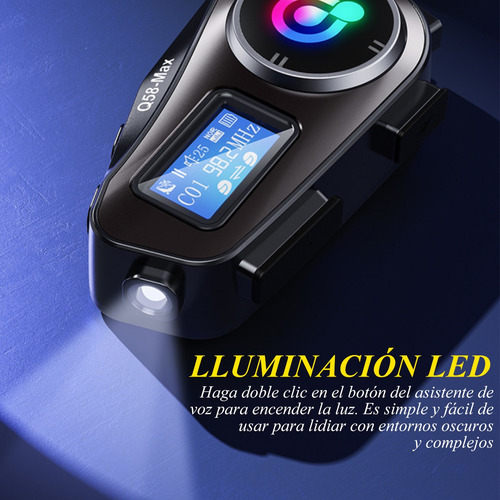 Par De Intercomunicadores Para Cascos De Moto Con Bluetooth