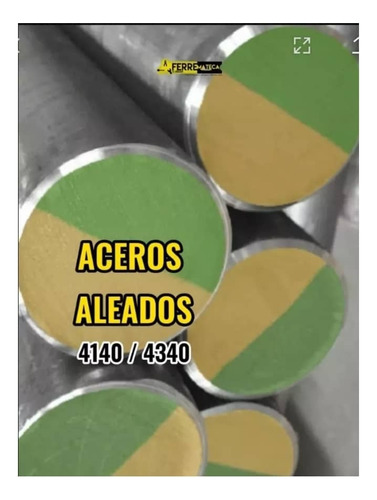 Barras Acero 4140, 4340, 1045, 304, Cromadas Templadas