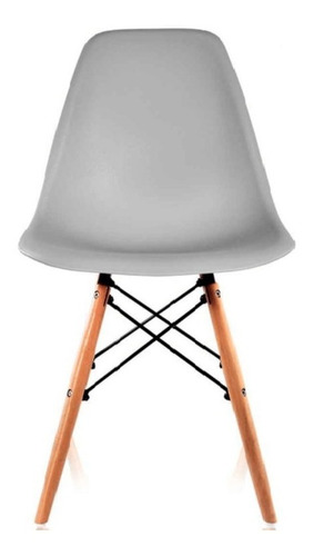 Kit X 2 Sillas Eames Madera Para Comedor