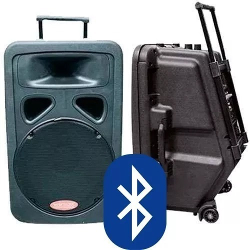 Imagen 3 de 10 de Parlante Activo Winco 450w Rms 15´´ Usb Sd 2 Mic Bt + Pen 8g
