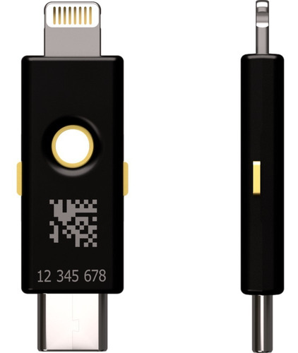 Imagen 3 de 8 de Yubikey 5ci Usb Tipo C Y Lightning Llave Seguridad Fido2 U2f