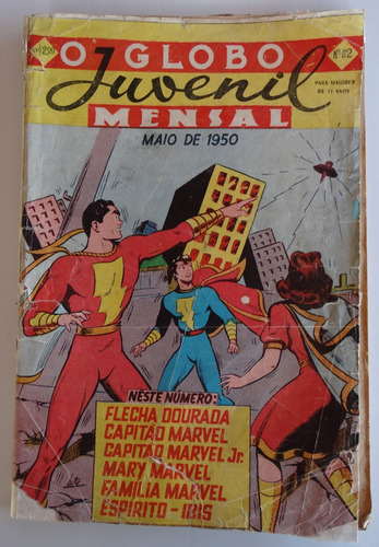 Globo Juvenil Mensal Nº 112 Globo Mai 1950  Leia