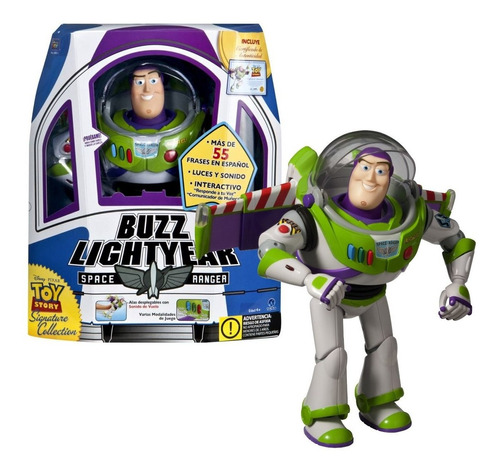 Muñeco Toy Story Buzz Lightyear Interactivo Mundo Manias