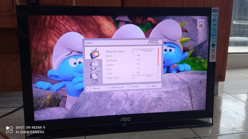 Television Aoc Le24h168 Normal Led Con Control Y Antena (Usado)