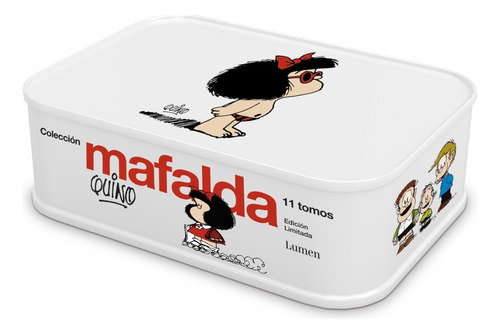 Colección Mafalda: 11 Tomos En Una Lata (edición Limitada)