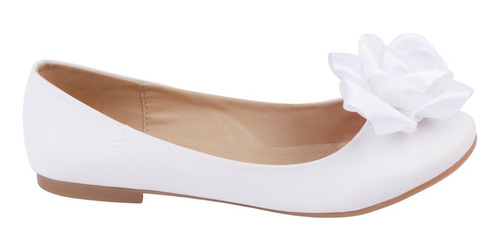 Flats Fratello Color Blanco Para Mujer 23270