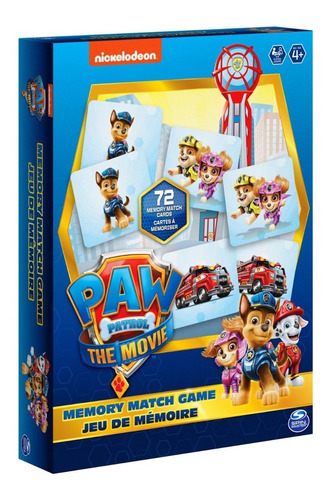Paw Patrol Memory Match Game Juego De Memoria