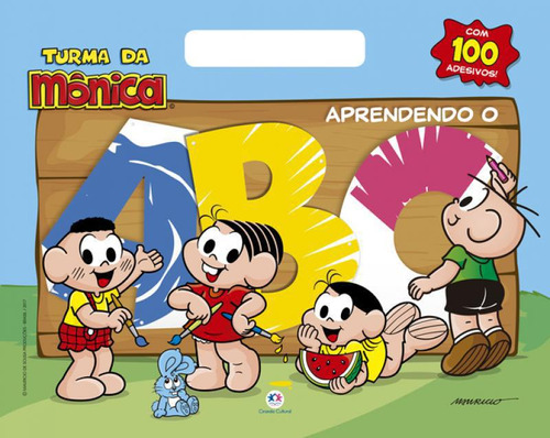 Livro Turma Da Monica - Aprendendo O Abc