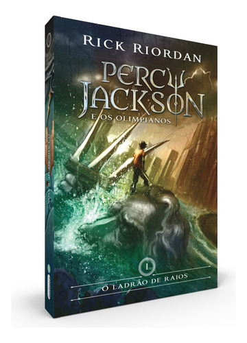 O Ladrão de Raios - Capa Nova: (Série Percy Jackson e os Olimpianos), de Riordan, Rick. Percy Jackson e os Olimpianos (1), vol. 1. Editorial Editora Intrínseca Ltda., tapa mole en português, 2014