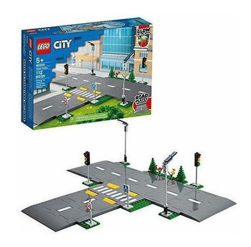 Lego City Road Plates 60304 Kit De Construcción; Juguete Gen