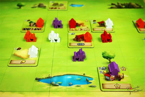 Imagen 4 de 6 de Juego De Mesa Little Town Bureau Muy Lejano