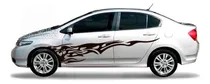Comprar Calco Honda City Tattoo Flame Tunning Tuning Juego 