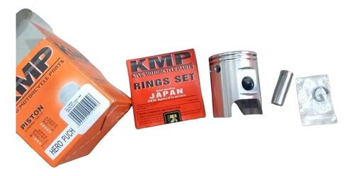 Kit Pistão Com Anéis Kmp Hero Puch 0.25 Mm