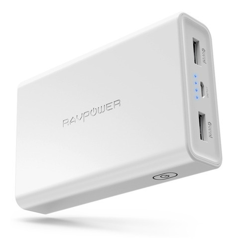 Cargador Portátil Ravpower 10000mah Powerbank Dual Ismart