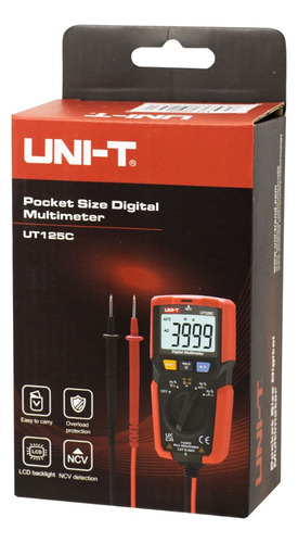 Multímetrodigital Con Capacitancia Y Frecuencia Ut125c Uni-t