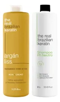 Comprar Combo Real Brazilian Alisado Arganliss + Shampoo Neutro X1lt