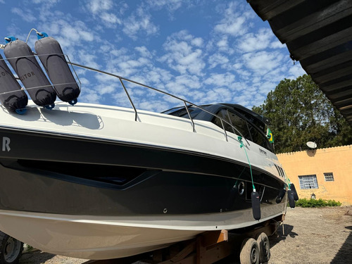 Lancha Triton 370ht, Zerada E Completa Na Represa