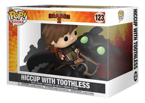 Funko Pop! Como Treinar O Seu Dragao 2 Soluço E Banguela 123