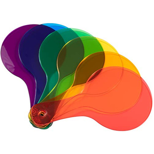 Aprendizaje De Las Paletas De Colores - Conjunto De 6 Bepkf