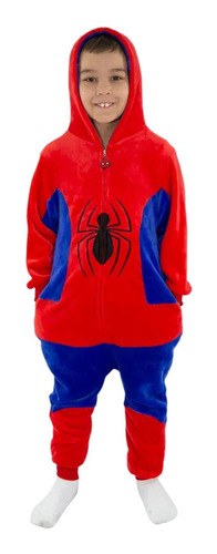 Macacão Homem Aranha Infantil Oficial Spider Man Promoção