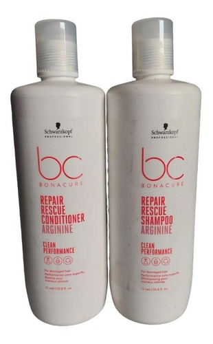 Schwarzkopf Bonacure Repair Rescue Champú Y Acondicionador