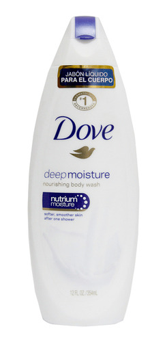 Jabon Dove Liquido Cuerpo Deepmoisture X 350ml