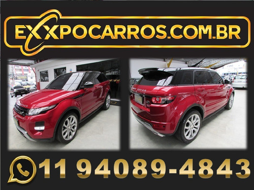 Land Rover Evoque Dynamique 2.0 Ano 2015 - Blindada