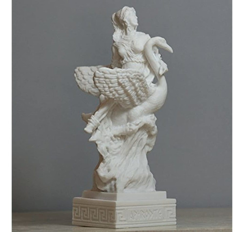 Afrodita Y Cisne Diosa Griega Venus Estatua Escultura De Ala