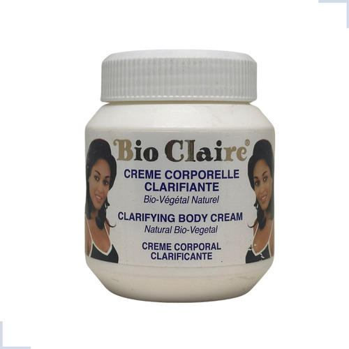  Creme Clareador Corporal Bio Claire Sem Hidroquina - 300ml