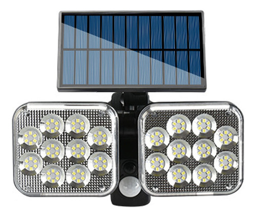 Lámpara Solar Plegable De Pared X 120 Led Con Sensor Intelig